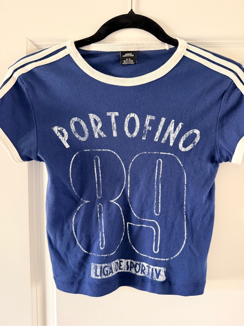 Urban Outfitters Blue Portofino 89 Short Sleeve Tee